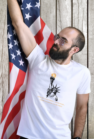 Bitcoin "Statue of Liberty" T-Shirt
