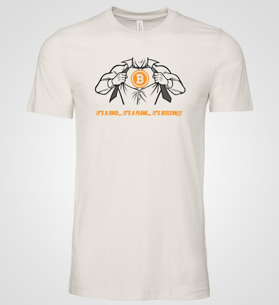 Bitcoin "It's a Bird... It's a Plane... It's Bitcoin" T-Shirt