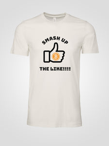 Bitcoin "YouTube: Smash Up the Like" T-Shirt