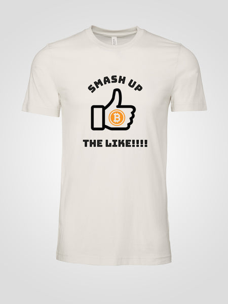 Bitcoin "YouTube: Smash Up the Like" T-Shirt