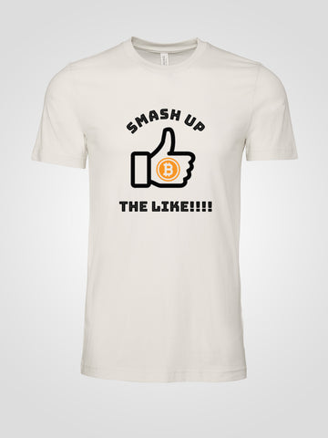 Bitcoin "YouTube: Smash Up the Like" T-Shirt