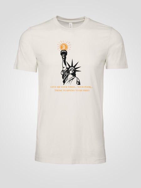 Bitcoin "Statue of Liberty" T-Shirt
