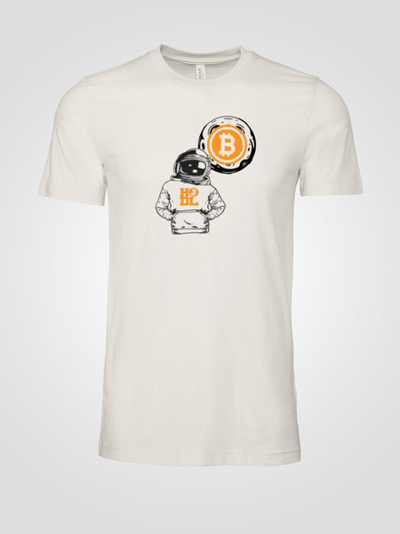 Bitcoin "Hoodie Astronaut to the Moon" T-Shirt