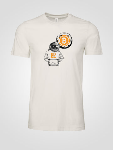 Bitcoin "Hoodie Astronaut to the Moon" T-Shirt