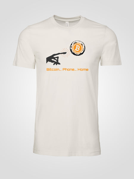 Bitcoin "Bitcoin.. Phone.. Home" T-Shirt