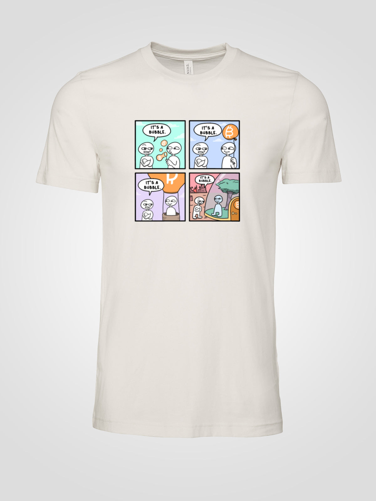 Bitcoin "It's A Bubble Meme" T-Shirt