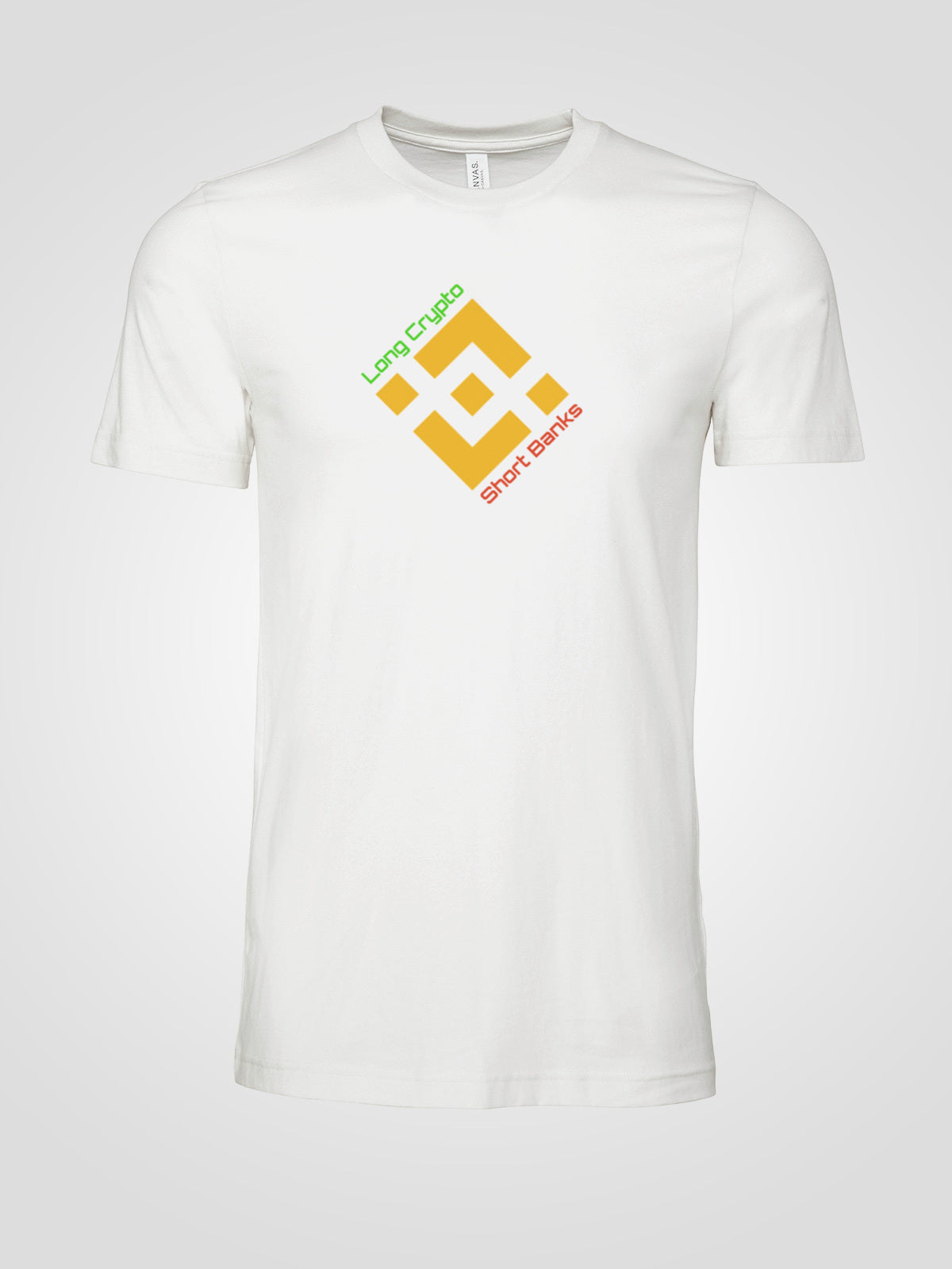 Binance "Long Crypto, Short Banks" T-Shirt