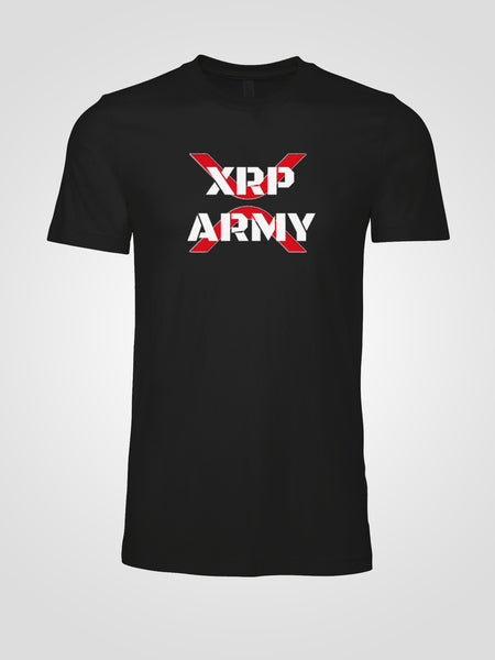 XRP "XRP ARMY" Black T-Shirt