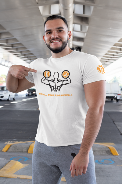 Customized "Pumpamentals" T-Shirt (Bitcoin, Ethereum, Cardano, VeChain, etc)