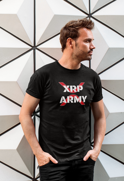 XRP "XRP ARMY" Black T-Shirt