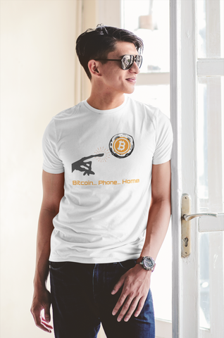 Bitcoin "Bitcoin.. Phone.. Home" T-Shirt