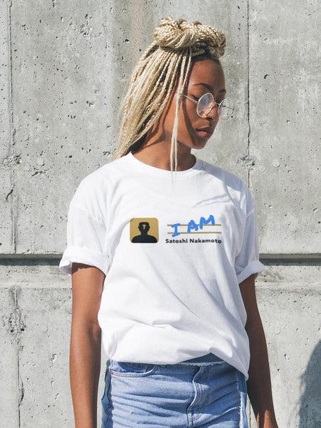 "I AM Satoshi Nakamoto" T-Shirt