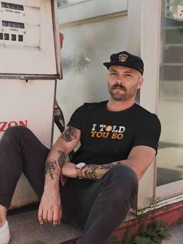 Bitcoin Distressed "I Told You So" T-Shirt